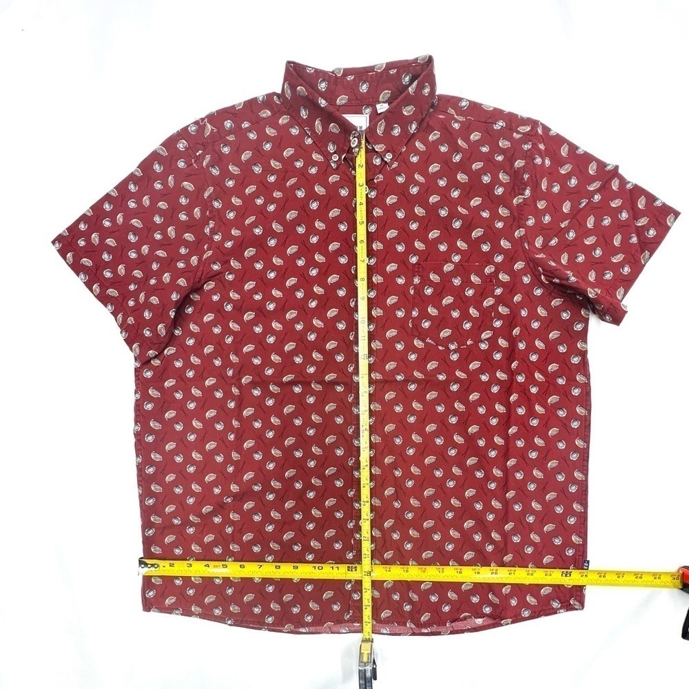ROWN XL MENS Short Sleeve Casual Button Down - Picture 3 of 6